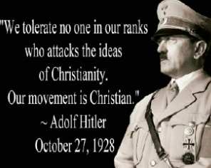 Hitler Fake Religion