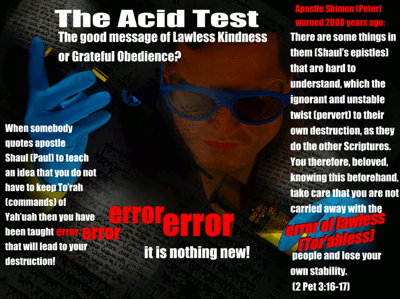 The Acid test